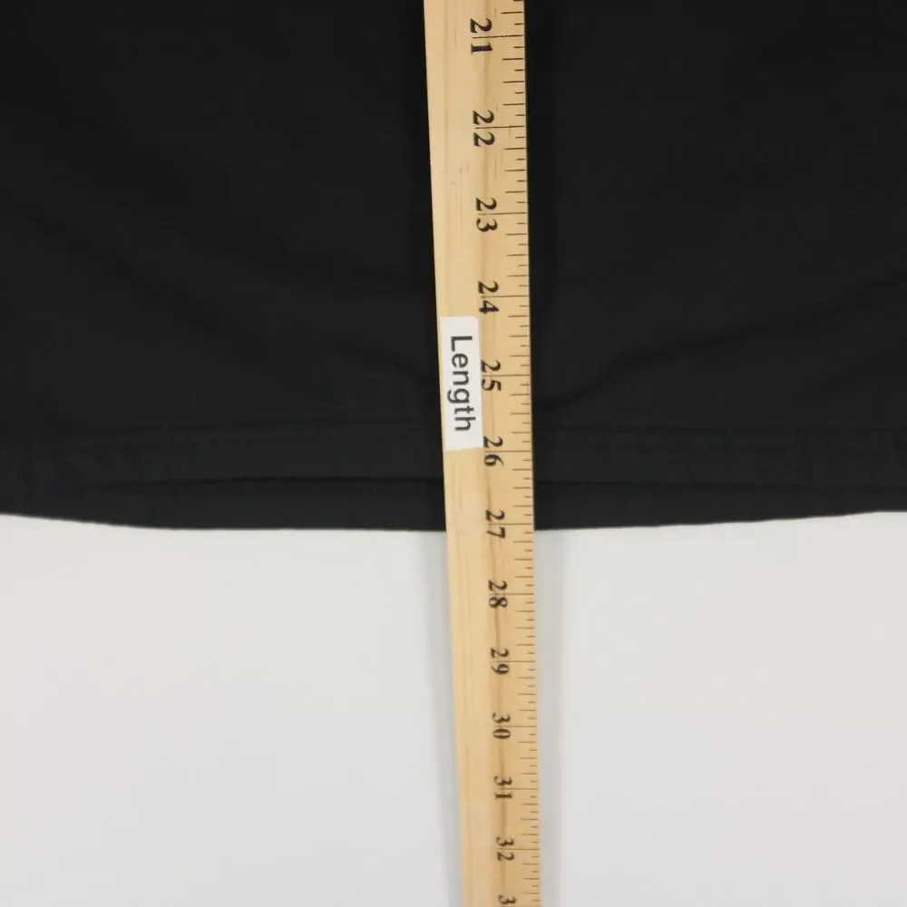 UNRL Elite Pullover Mens M Black Quarter Zip Performance Athletic TCO Logo